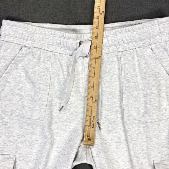 Calvin Klein Cargo Joggers Womens Size XL Grey Drawstring Streetwear Sweatpants - Picture 11 of 15